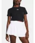 Ženska majica s kratkimi rokavi UNDER ARMOUR CAMPUS CORE SS 1383648-001 ČRNA