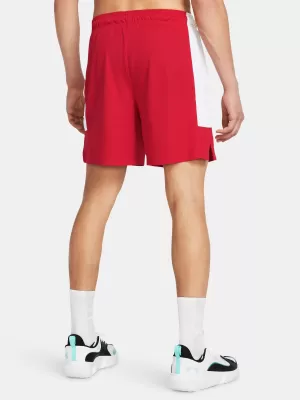 Moške kratke hlače UNDER ARMOUR BASELINE SHORT 1383389-600 RDEČA