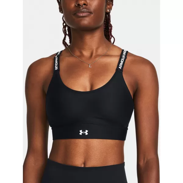  Ženski nedrček UNDER ARMOUR INFINITY MID 2.0 BRA 1384123-001 ČRNA 