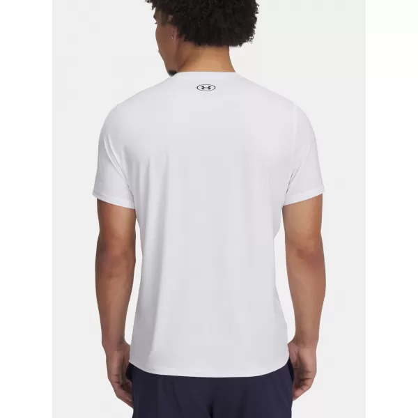  Moška majica s kratkimi rokavi UNDER ARMOUR HEATGEAR FITTED SS 6000939-100 BELA 
