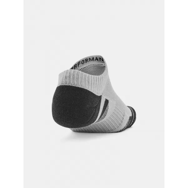  Nogavice UNDER ARMOUR PERFORMANCE TECH NS (3 PÁRY) 1379503-011 SIVA 