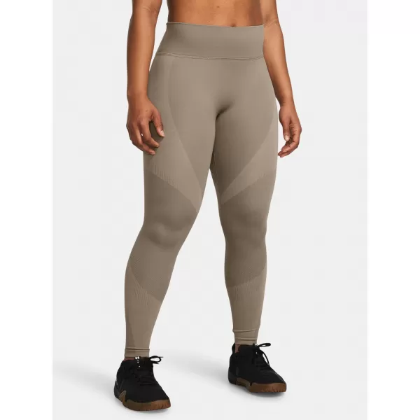  Ženske pajkice UNDER ARMOUR VANISH ELITE SEAMLESS ANKLEG 1383550-200 RJAVA 