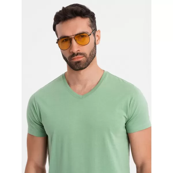  Srajca OMBRE OM-TSBS-0237 ZELENO 