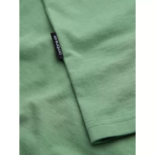  Srajca OMBRE OM-TSBS-0237 ZELENO 