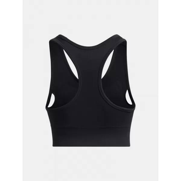  Ženski nedrček UNDER ARMOUR VANISH SEAMLESS MID BRA 1384419-001 ČRNA 