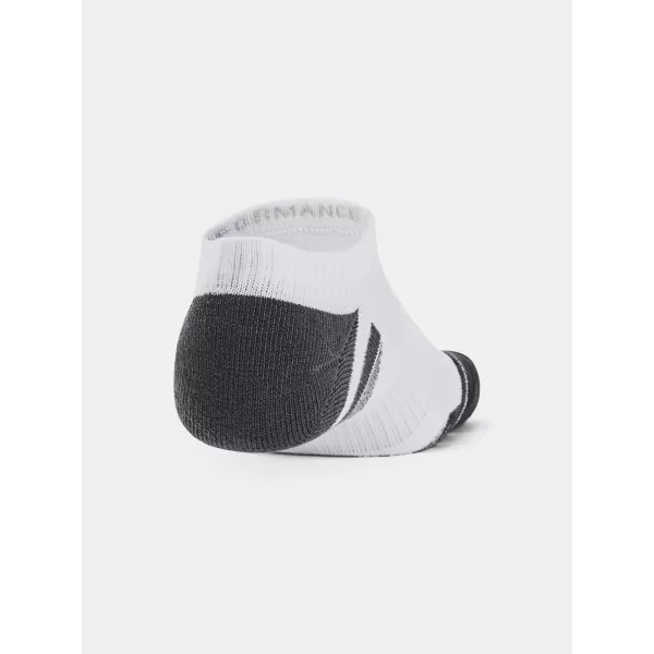  Nogavice UNDER ARMOUR PERFORMANCE TECH NS (3 PÁRY) 1379503-100 BELA 