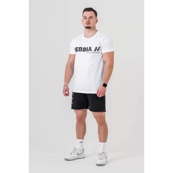  Majica s kratkimi rokavi GYM ESSENTIALS 380 WHITE Nebbia 