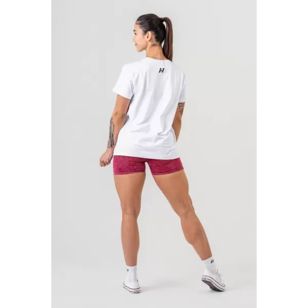  Majica s kratkimi rokavi GYM ESSENTIALS 380 WHITE Nebbia 