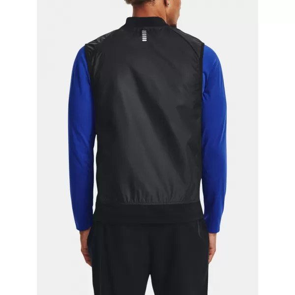 Moški telovnik UNDER ARMOUR STRM INS RUN VEST 1380870-001 ČRNA 