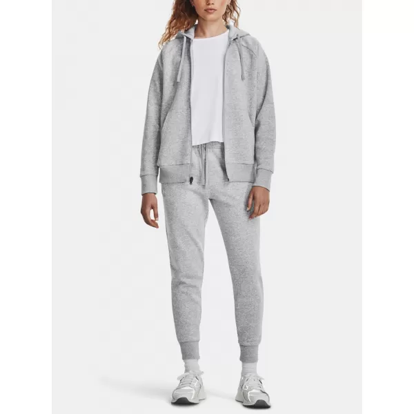  Ženski pulover UNDER ARMOUR RIVAL FLEECE FZ HOODIE 1379497-012 SIVA 