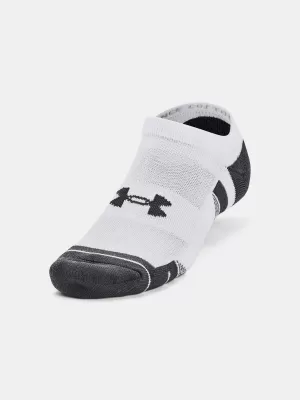 Nogavice UNDER ARMOUR PERFORMANCE COTTON NS (3 PÁRY) 1379526-100 BELA