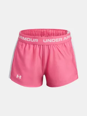 Dekliške kratke hlače UNDER ARMOUR G TECH PLAY UP SHORT 1390075-672 ROZA