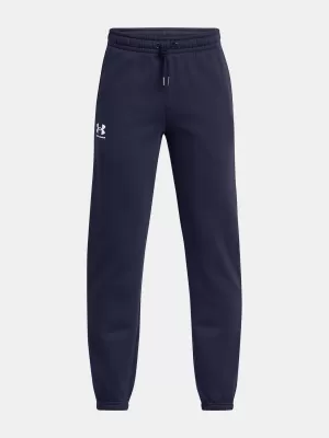 Fantovske trenirke UNDER ARMOUR B ICON FLC JOGGER TAPING 1390294-410 MODRA