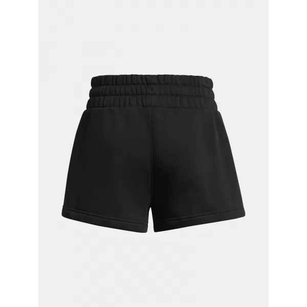  Ženske kratke hlače UNDER ARMOUR ICON FLEECE BOXER SHORTS 1382725-001 ČRNA 