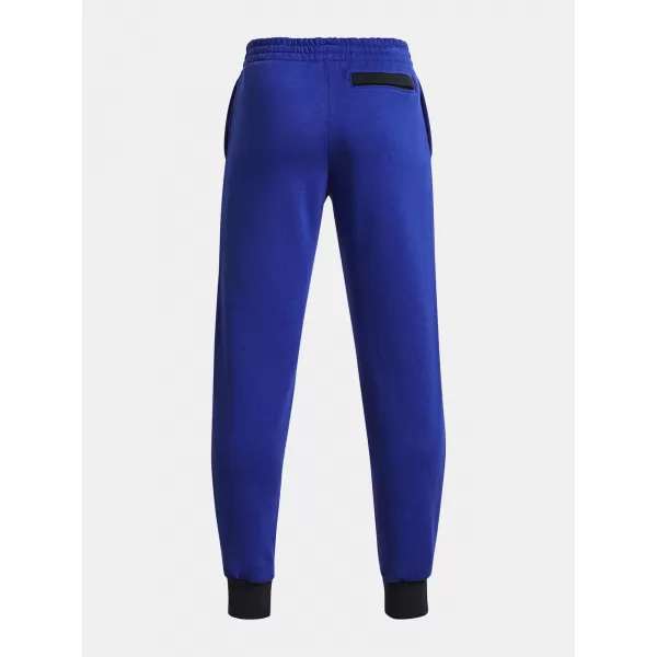  Fantovske trenirke UNDER ARMOUR RIVAL FLEECE SCRIPT JGRS 1379789-400 MODRA 