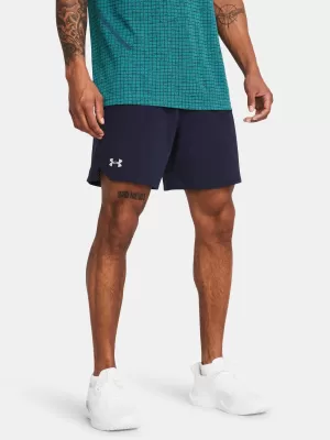 Moške kratke hlače UNDER ARMOUR VANISH WOVEN 6IN SHORTS 1373718-410 MODRA
