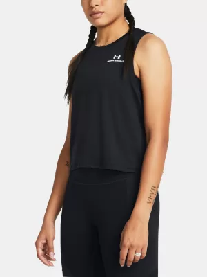 Ženski brezrokavnik UNDER ARMOUR VANISH ENERGY CROP TANK 1383654-001 ČRNA