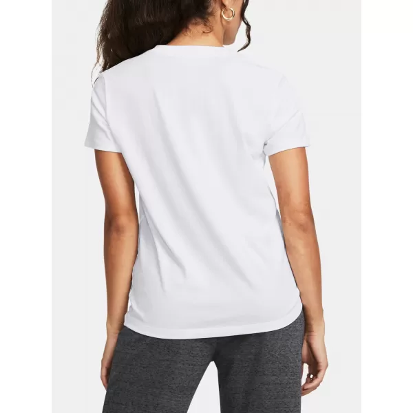  Ženska majica s kratkimi rokavi UNDER ARMOUR CAMPUS CORE SS 1383648-100 BELA 