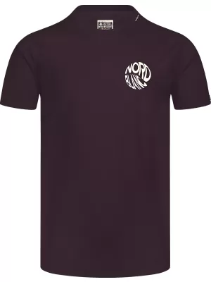 Moška majica s kratkimi rokavi NORDBLANC ROTATED NBSMT8151 RJAVA