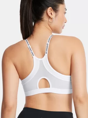 Ženski nedrček UNDER ARMOUR INFINITY LOW 2.0 BRA 1384126-100 BELA