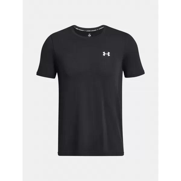  Moška majica s kratkimi rokavi UNDER ARMOUR VANISH SEAMLESS SS 1382801-001 ČRNA 