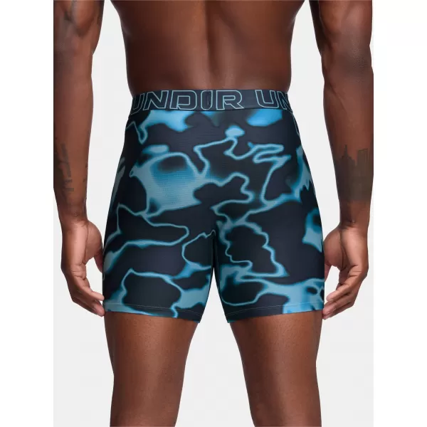  Moške boksarice UNDER ARMOUR M PERF TECH MESH NOV 6IN (3KS) 1383885-494 MODRA 