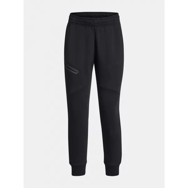  Ženske trenirke UNDER ARMOUR UNSTOPPABLE FLC JOGGER 1379846-001 ČRNA 