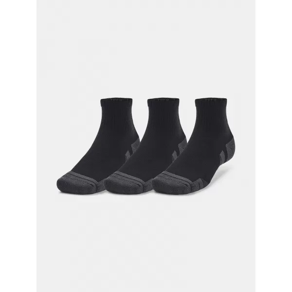 Nogavice UNDER ARMOUR PERFORMANCE TECH QTR (3 PÁRY) 1379510-001 ČRNA 