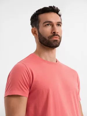 Srajca OMBRE OM-TSBS-0236 KORAL