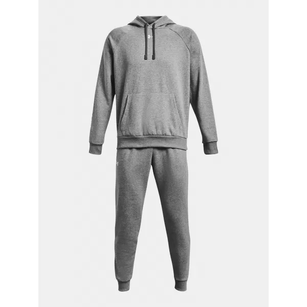  Moški komplet UNDER ARMOUR RIVAL FLEECE SUIT 1379768-025 SIVA 