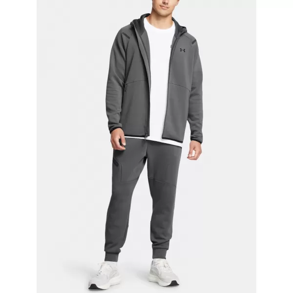  Moške trenirke UNDER ARMOUR UNSTOPPABLE FLC JGR EU 1389353-025 SIVA 