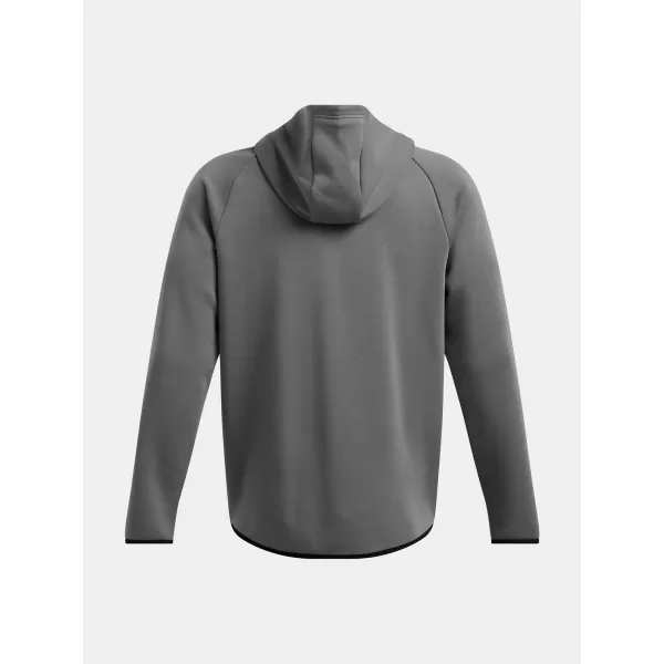  Moški pulover UNDER ARMOUR UNSTOPPABLE FLC FZ HD EU 1389352-025 SIVA 