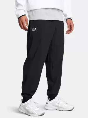Moške trenirke UNDER ARMOUR VIBE WOVEN JOGGER 1386557-001 ČRNA