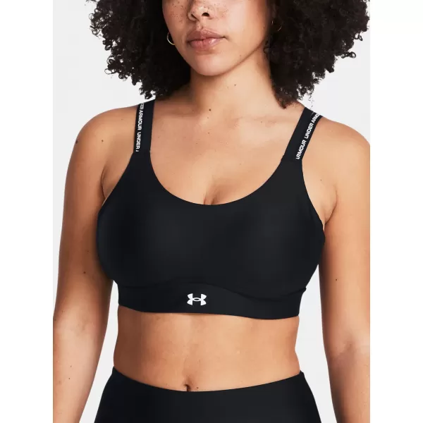  Ženski nedrček UNDER ARMOUR INFINITY MID 2.0 RIB BRA 1385433-001 ČRNA 