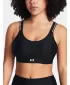 Ženski nedrček UNDER ARMOUR INFINITY MID 2.0 RIB BRA 1385433-001 ČRNA