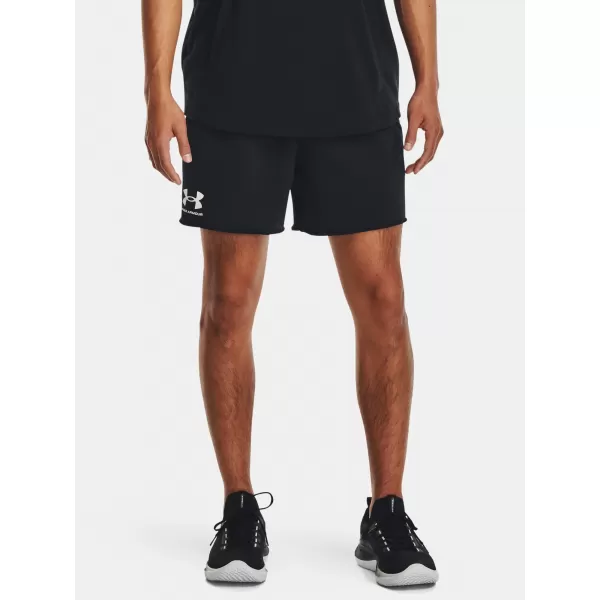  Moške kratke hlače UNDER ARMOUR RIVAL TERRY 6IN SHORT 1382427-001 ČRNA 