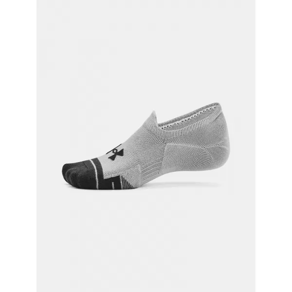  Nogavice UNDER ARMOUR PERFORMANCE TECH ULT (3 PÁRY) 1379502-011 SIVA 