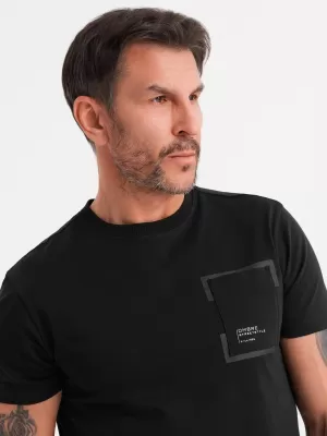Srajca OMBRE OM-TSPT-0154 ČRN