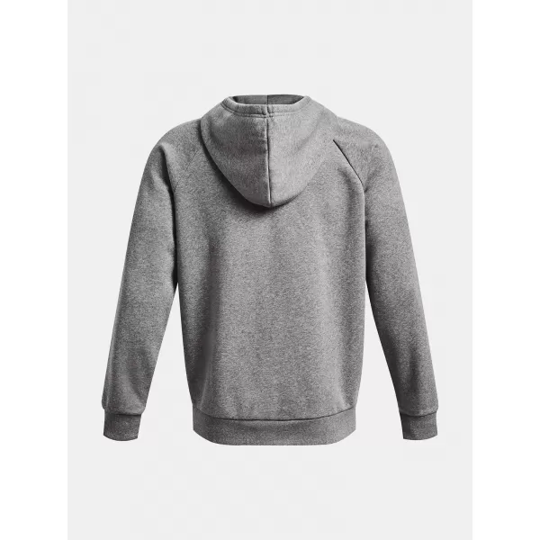  Moški pulover UNDER ARMOUR RIVAL FLEECE FZ HOODIE 1379767-025 SIVA 