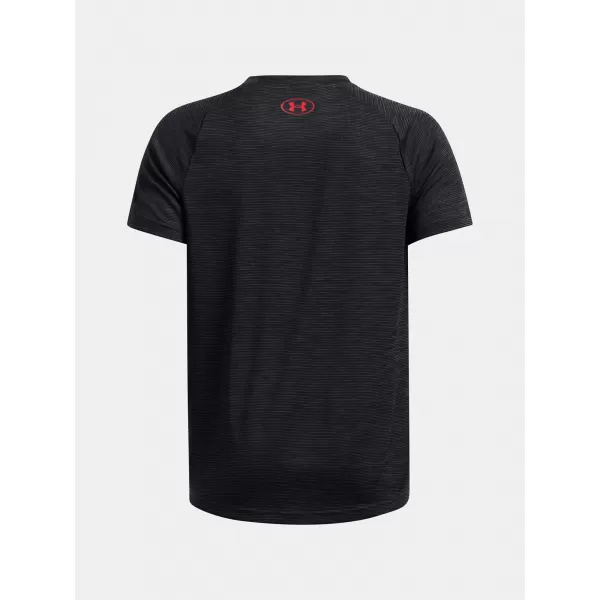  Fantovska majica s kratkimi rokavi UNDER ARMOUR TECH TEXTURED SS 1382790-003 ČRNA 