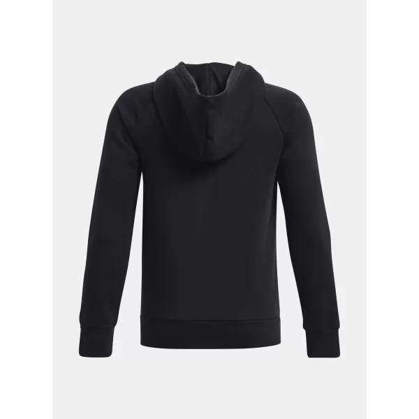  Fantovski pulover UNDER ARMOUR RIVAL FLEECE FZ HOODIE 1379794-001 ČRNA 