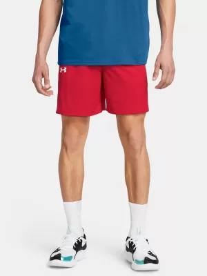 Moške kratke hlače UNDER ARMOUR BASELINE SHORT 1383389-600 RDEČA