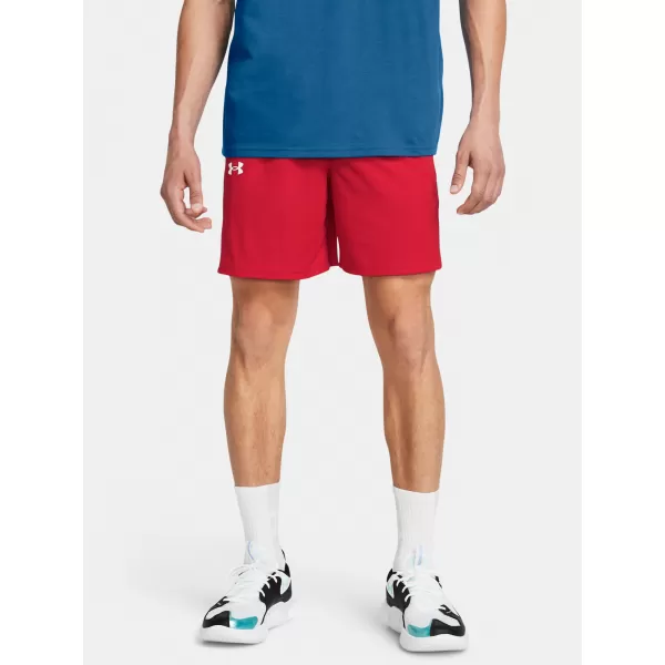  Moške kratke hlače UNDER ARMOUR BASELINE SHORT 1383389-600 RDEČA 