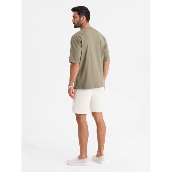  Srajca OMBRE OM-TSBC-0234 KHAKI 