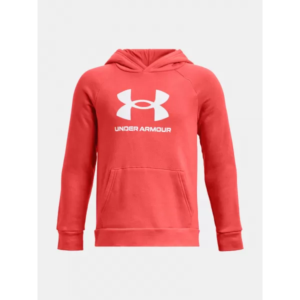  Fantovski pulover UNDER ARMOUR RIVAL FLEECE BL HOODIE 1379791-690 RDEČA 