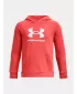 Fantovski pulover UNDER ARMOUR RIVAL FLEECE BL HOODIE 1379791-690 RDEČA