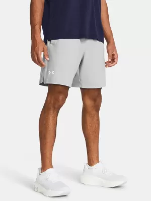 Moške kratke hlače UNDER ARMOUR LAUNCH 7 UNLINED SHORTS 1382622-011 SIVA