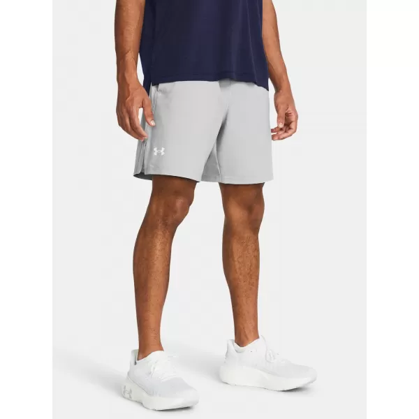  Moške kratke hlače UNDER ARMOUR LAUNCH 7 UNLINED SHORTS 1382622-011 SIVA 