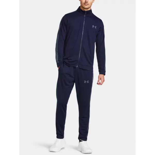  Moški komplet UNDER ARMOUR KNIT TRACK SUIT 1357139-410 MODRA 