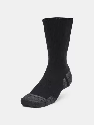 Nogavice UNDER ARMOUR PERFORMANCE TECH CREW (3 PÁRY) 1379512-001 ČRNA